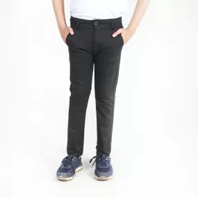 Black Cross Pocket Pants