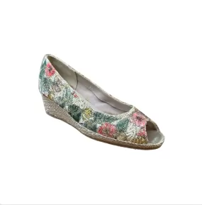 Emma927 Beige Multi Wedge