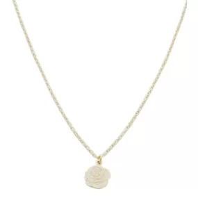 Magic Charm Rose Necklace (Gold)