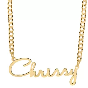 Script Name Necklace